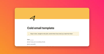 Top Notion Email Marketing Templates & Tools