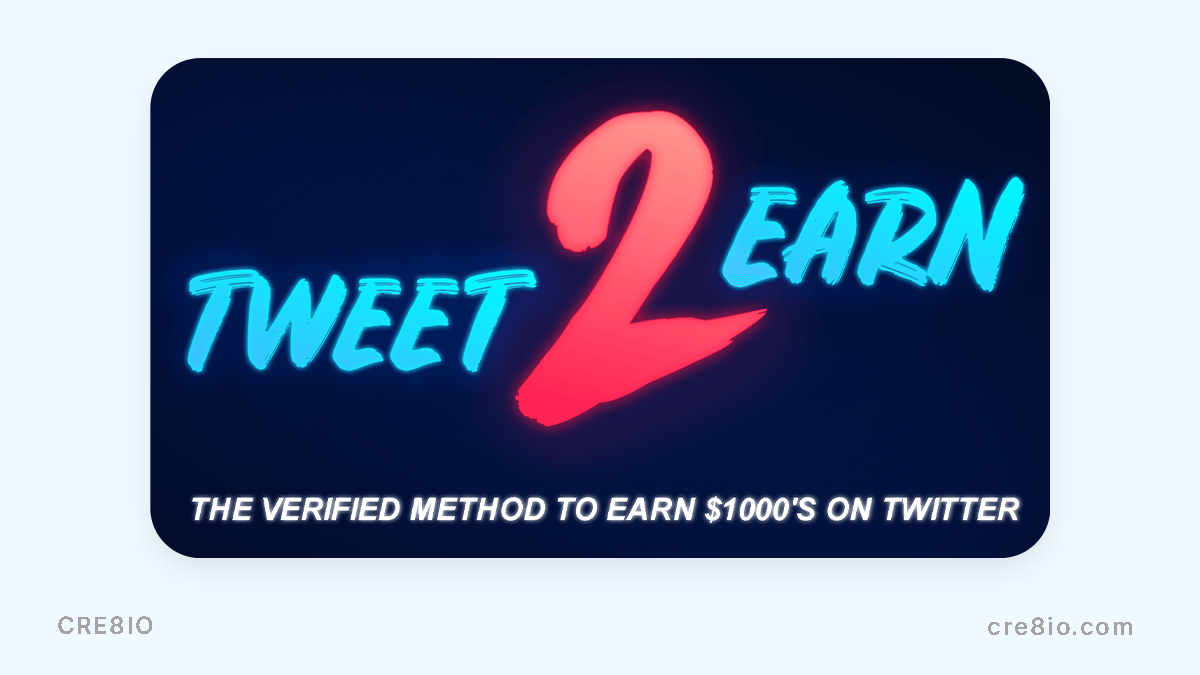 Tweet2Earn Blueprint