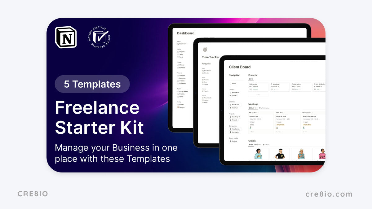 Notion Freelance Starter Kit