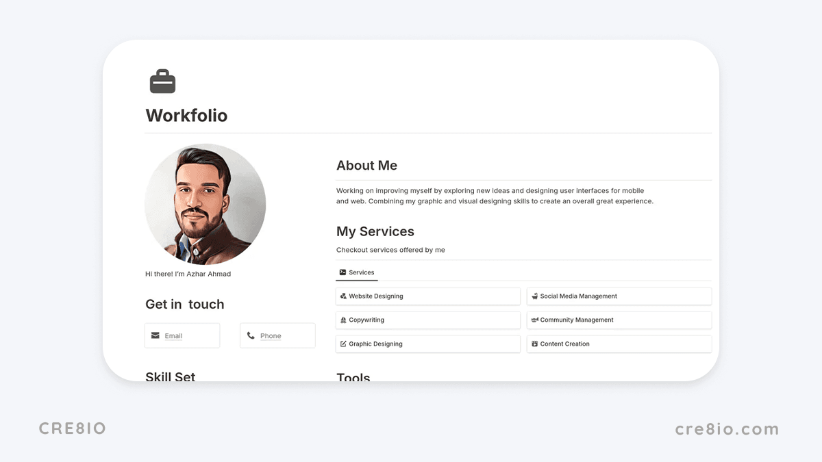 Workfolio | Your Personal Portfolio