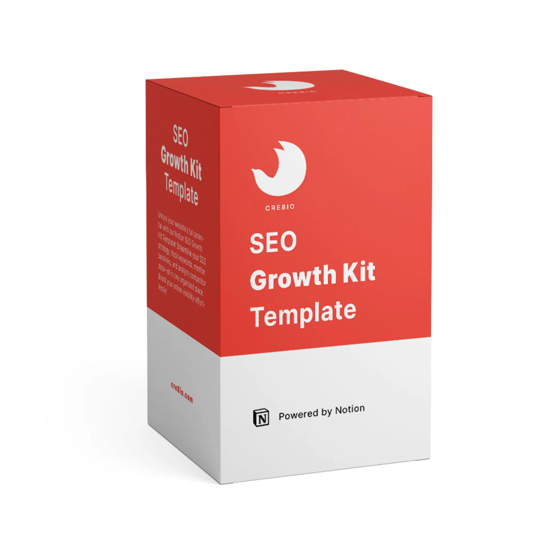 Cre8io SEO Growth Kit Template Powered by Notion